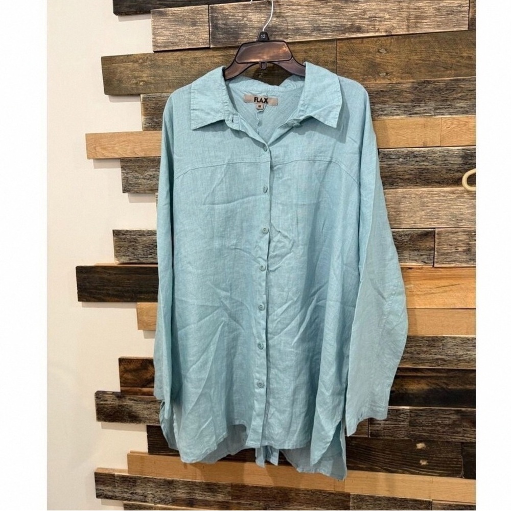 Light Blue Women's Button Down Shirt